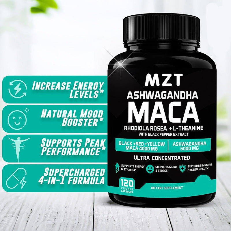 Cápsulas Ashwagandha y Maca con Rhodiola | Bienestar Femenino