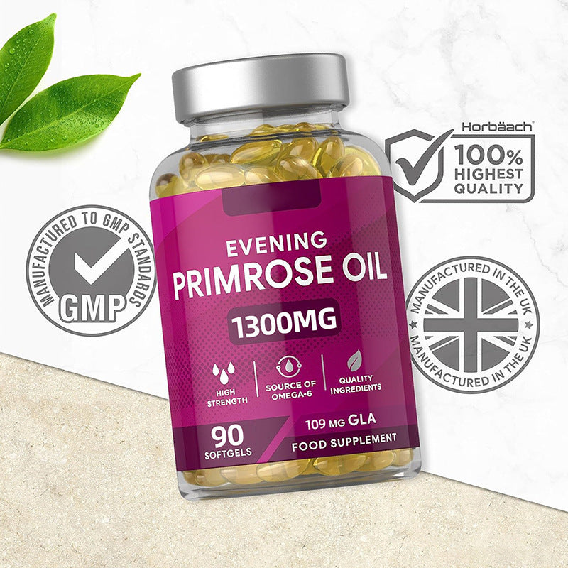 Cápsulas Blandas de Aceite de Onagra | Equilibrio Hormonal