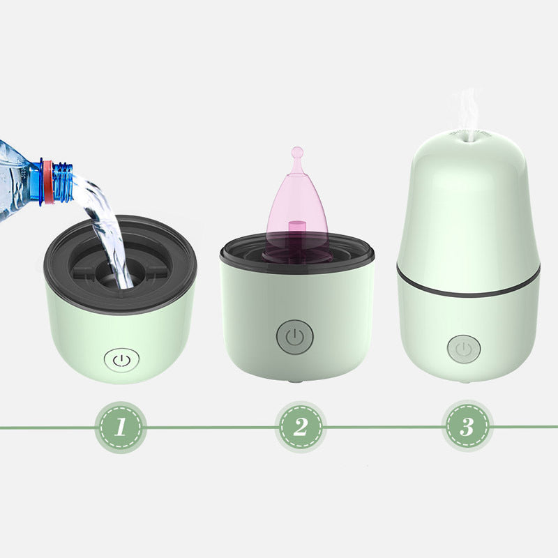 Esterilizador de Vapor para Copa Menstrual | Kit Completo 60W