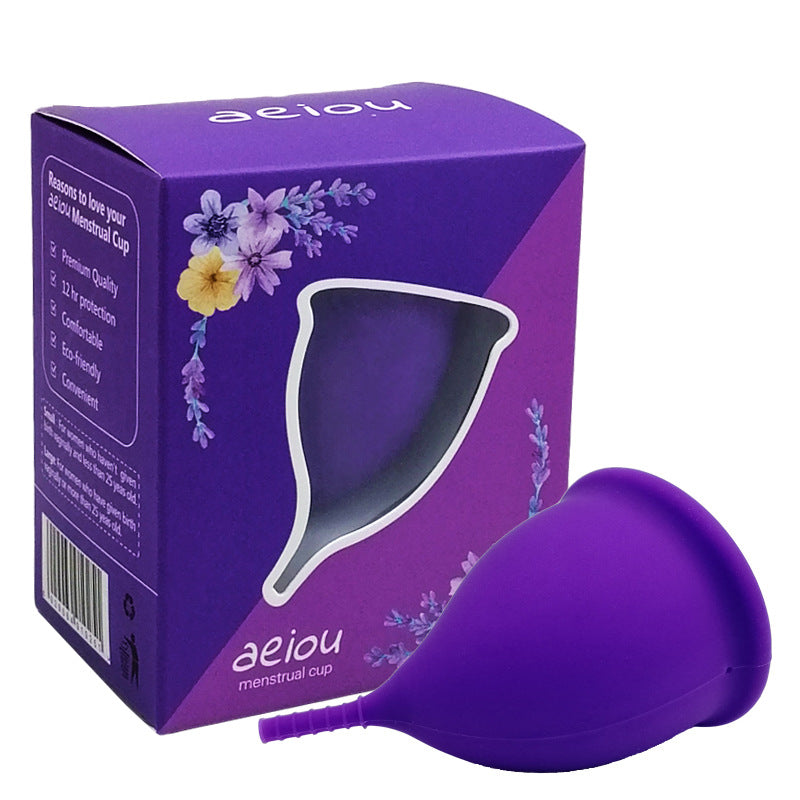 Copa Menstrual Reutilizable - Silicona Médica Grado - Disponible en Talla S y L